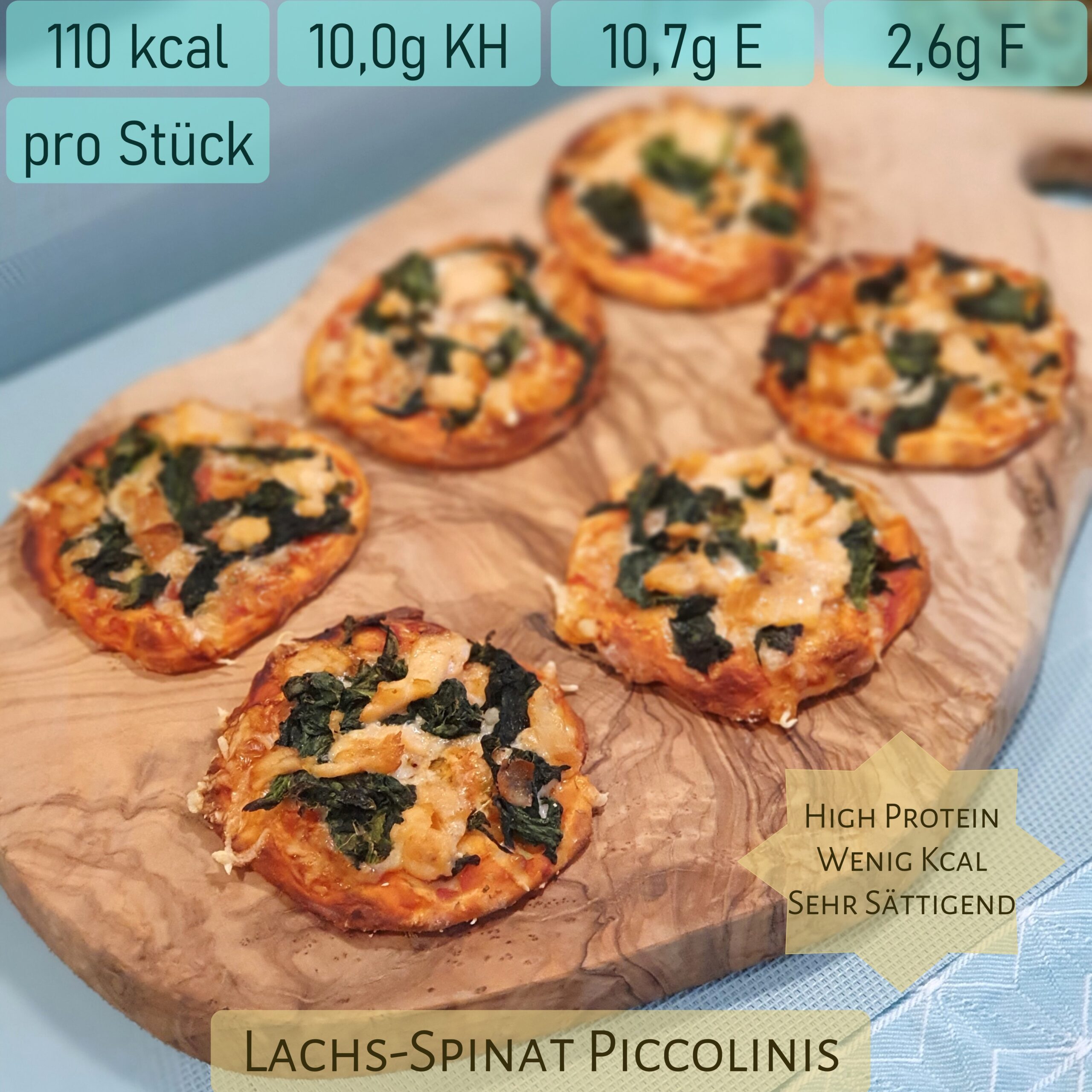 Lachs-Spinat Piccolinis (8)